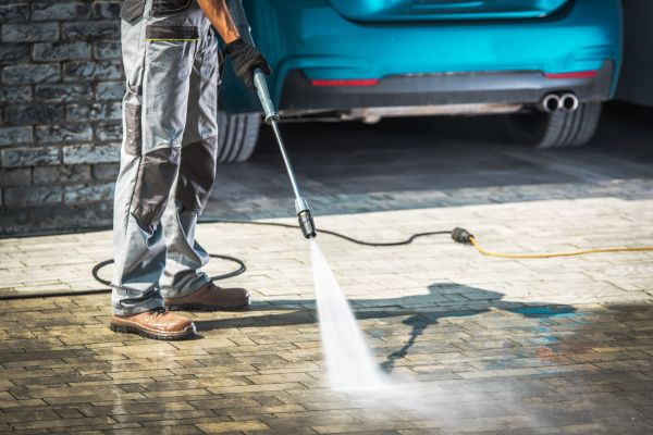 Driveway Pressure Washing in State College