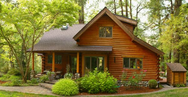 Log Home Exterior Cleaning in State College