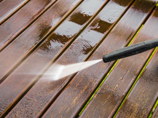 Deck Pressure Washing in State College