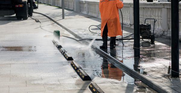Parking Lot Pressure Washing in State College