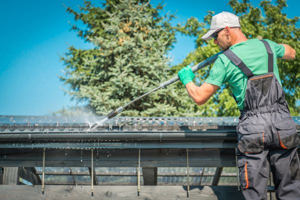 Gutter Power Washing in State College