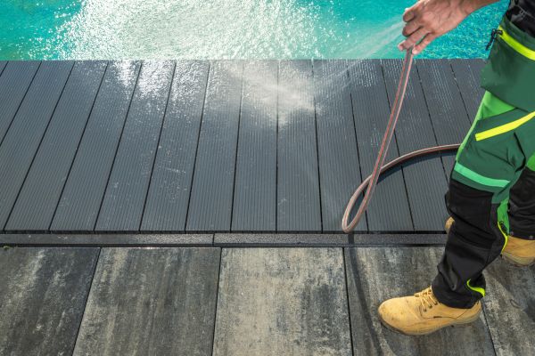 Pool Area Pressure Cleaning in State College
