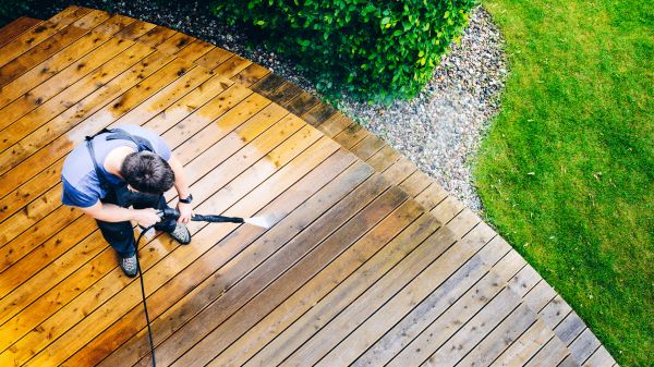 Deck Pressure Cleaning in State College